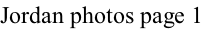 Jordan photos page 1
